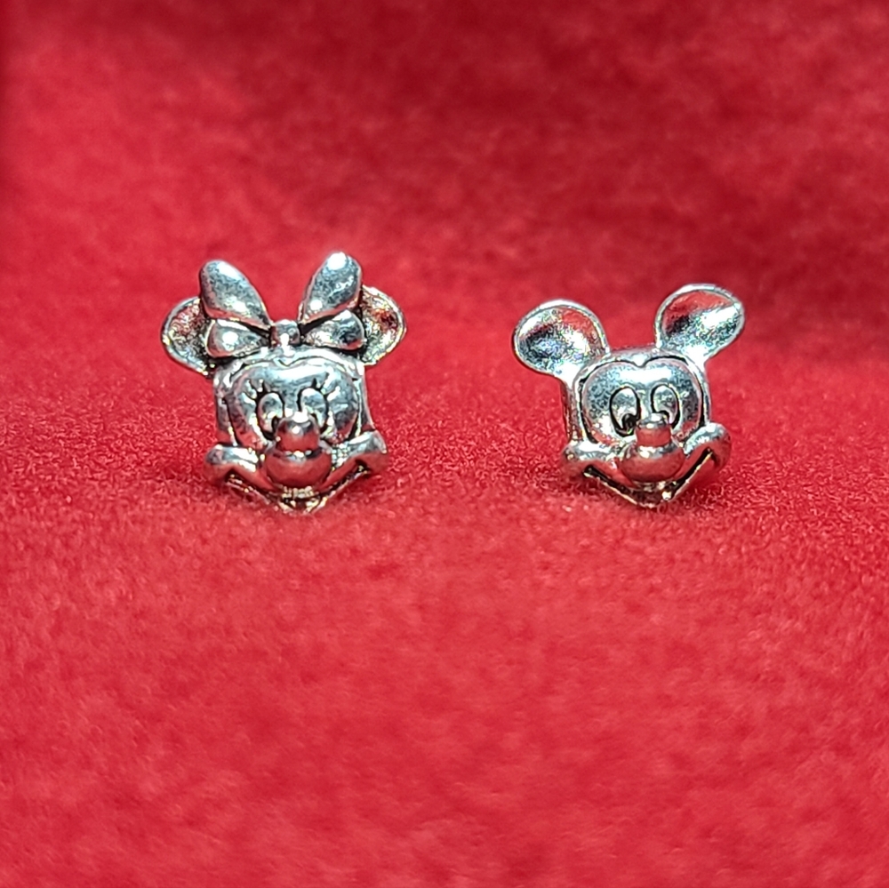 Vintage Classic Pandora Disney Mickey & Minnie Mouse Charms S925